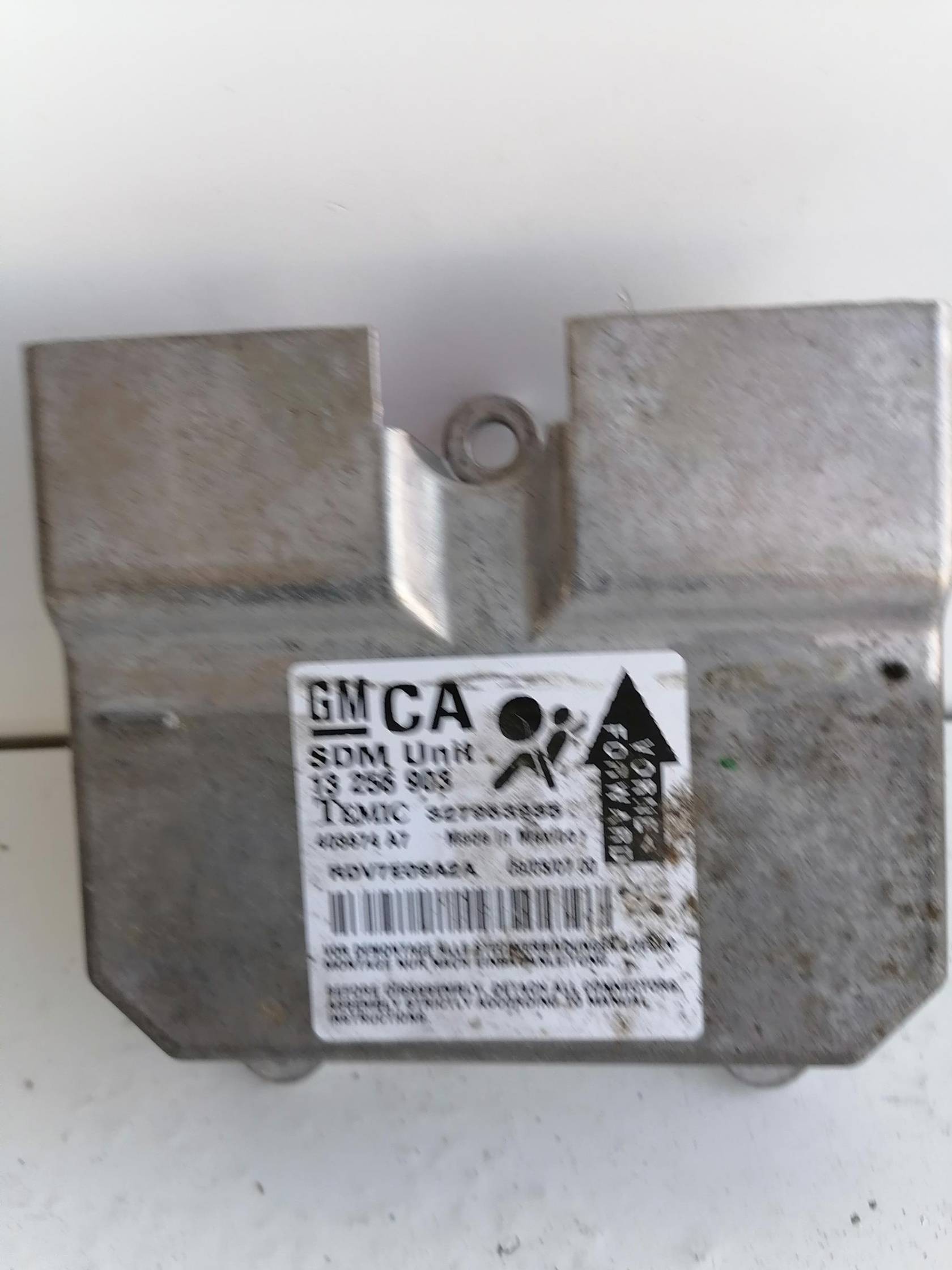 Centralina comando airbag